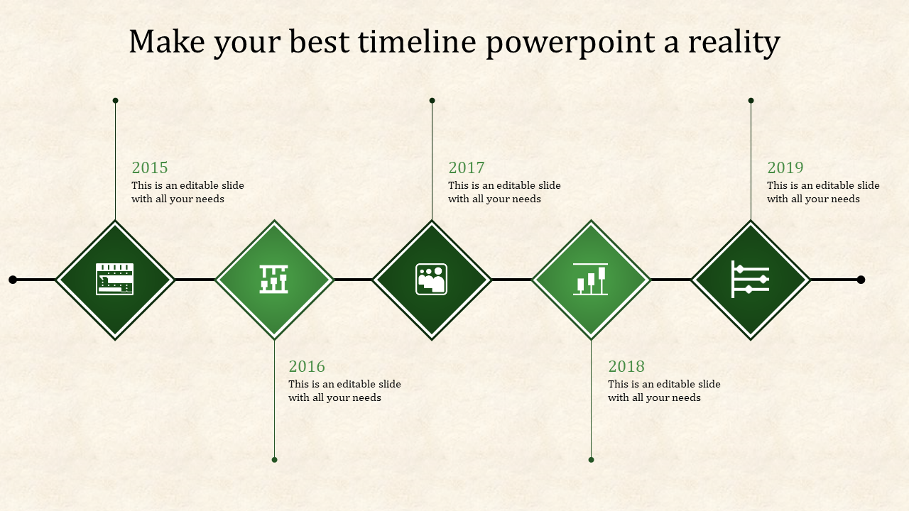 Best Timeline PowerPoint Template and Google Slides Themes